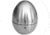 Marathon Stainless Steel Wind Up Egg Shaped Timer, Stainless Steel TI030014