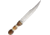 Marbles Bowie Knife, 11.75 satin finish stainless clip point blade, Burnt bone and wood handle, # 12 / MR570