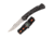 Marbles Brushy Mountian Survival Folding Knive Set, Lockback, Closed 5in, Blade 3.75in L SS L Standard Edge L Matte Finish, Handle Black L Plastic, Black Nylon Sheath, MR395