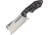 Marbles Fixed Blade, 3.5 stainless blade, Black and gray sculpted G10 handle, MR560 / TDH787-75SGB