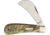 Marbles Hawkbill Ram's Horn Folding Knife,3.25in,Stainless Steel,Standard Edge,Satin,Ram Horn Handle MR364