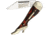Marbles Small Leg Knife Tortoise, Mirror finish stainless clip blade, Imitation tortoise shell handle, KB114 MR208