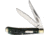 Marbles Trapper Green Stag Bone Folding Knife, Mirror finish stainless clip and spey blades, Green stag bone handle, KB234 GREEN STAG BONE