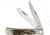Marbles Trapper Imitation Stag Folding Knife, SS Clip/ Spey Blades, Imitation Stag Handle, KB201/ MR414 #61 SHIELD