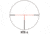 March Scopes 1.5-15x42mm Normal Turret Rifle Scopes, 30mm Tube, Second Focal Plane, MTR-4 Reticle, MOA, Black, D15V42IMTR-4 Reticle