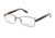Marcolin MA3015 Prescription Eyeglasses - Matte Dark Brown Frame, Matte Dark Brown Lenses, 54 mm Lens Diameter MA301554049