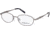 Marcolin MA7303 Eyeglass Frames - Shiny Gun Metal Frame Color