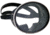 Marine Sports Mask Black Rubber Round w/ Nose hold, 4027