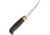 Marttiini Condor Golden Trout Fillet Fixed Blade Knife, Condor Golden Fillet, 7.88in Overall, 4in Satin SS Fillet Blade, Black Textured Rubber, Black, 816014