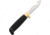 Marttiini Condor Guthook Fixed Blade Knife, 3.5in, Stainless Steel, Standard Edge, Mirror Polish, Black, Handle MN185015