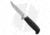 Marttiini Little Condor Basic Fixed Blade Knife, 3.50in, Stainless Steel, Clip Point Blade, Rubber Black Handle, Steel/Black, 7.50in, BHQ-24474