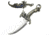 Master Cutlery Fantasy Dragon Knife Display 16" Overall HK-349