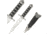 Master Cutlery Fixed Blade, 11.75in, Stainless Steel Blade, Metal Ring Handle RG-6002