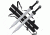 Master Cutlery Fixed Blade, 27in, Stainless Steel Blade, Nylon Fiber Handle SW-1271