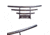 Master Cutlery Fixed Blade, 38.5in, Stainless Steel Blade, Natural Wood Handle, C-758BK/4