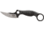 Elite Tactical Rout Fixed Blade Knife, 3.25 in, Stainless Steel, Black, ETFIX007BK