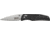 Elite Tactical Traverse Folding Knife, 3.5 in, Stainless Steel, Drop Point, Black, ETFDR009