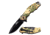 Master USA Drop Point Spring Assisted Knife, 3.25 in, 3Cr13 Stainless Steel Stainless Steel, Digital Camo, MU-A104DC
