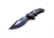 Master USA Embossed Printing Spring Assisted Knife, 3.75 in, 3Cr13 Stainless Steel Stainless Steel, Drop Point, Red/Black Skeleton, MU-A116G