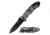 Master USA MU-A052CA Spring Assisted Knife, 3.5in, 3CR13 Stainless Steel, Spear Point, Black Blade, Injection Molded Handle, Snow Camo, MU-A052CA