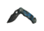 Master USA Tanto Spring Assisted Knife, 3.75 in, 3Cr13 Stainless Steel Stainless Steel, Grey/Blue, MU-A116N