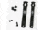 Matchpoint USA PTL Push to Lock IWB Loop, 2x 5/8 Truss Head screw, Black Comfortuf 420 construction, PTL IWB LOOP 2