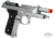 Matrix Elite Tokyo Marui Clone M9 Gas Blowback Airsoft GBB Pistol, Silver, GP702S