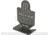 Matrix G FMA Shooting Practice Aluminum Target Set, Set of 6, Type B, Black, TB1003