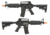 Matrix Sportsline M4 Airsoft AEG Rifle w/G2 Micro-Switch Gearbox, M4 Commando, Black, Large, ST-AEG-260-BK