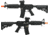 Matrix Sportsline M4 Airsoft AEG Rifle w/ G2 Micro-Switch Gearbox, M4 Commando, Black, Large, ST-AEG-261-BK