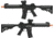 Matrix Sportsline M4 RIS Airsoft AEG Rifle w/G2 Micro-Switch Gearbox, RIS 9in, Black, Large, ST-AEG-269-BK