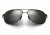 Maui Jim Castles Sunglasses, Matte Black Frame, Neutral Grey Lens, Polarized, 728-2M