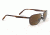 Maui Jim Castles Sunglasses, Matte Chocolate Frame, HCL Bronze Lens, Polarized, H728-01M
