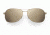 Maui Jim Akoni Sunglasses - Gold Frame, HCL Bronze Lenses - H117-16
