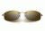 Maui Jim Myna Sunglasses, Gloss Dark Brown with Brown Sleeve Frame, HCL Bronze Lens, Polarized, H718-25A