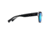 Maui Jim Plumeria Polarized Cat Eye  Sunglasses,Black with Crystal,Blue Hawaii Lens B768-02K