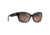Maui Jim Plumeria Polarized Cat Eye  Sunglasses,Dark Tortoise,Maui Rose Lens RS768-10