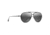 Maui Jim Shallows Polarized Aviator Sunglasses, Black Matte Frame, Neutral Grey Lens, Black Matte 543-2M