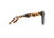 Maui Jim Siren Song Polarized Square Sunglasses - Women's, Black Gloss w/ Tokyo Tortoise Temples Frame, Neutral Grey Lens, Black Gloss w/ Tokyo Tortoise Temples GS801-02B