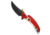 Maxace Knives Maxace Dragon Knight Frame Lock Knife Red/White Cerakote Ti 4" Black M398, Red/White, Bohler M398, adult, BHQ-212425