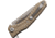 Maxace Zealot 2.0 Linerlock Brown G10, MAXMZ206