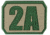 Maxpedition 2A Second Amendment Patch, Arid BT2AA