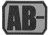Maxpedition AB- NEG Blood Type Patch, SWAT BTABNS