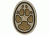 Maxpedition Dog Track 1in Morale Patch,Arid DOG1A