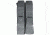 Maxpedition Double Stacked MP5 30rnd (4) Pouch - Foliage green 1440F