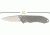 Maxpedition Excelsa Small Framelock Folding Knife, D2 blade, Titanium handle FRMLCKS
