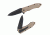 Maxpedition Ferox Folding Knife, Plain Edge, Black Handle, FEROXPB