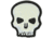 Maxpedition Hi Relief Skull Morale Patch,Glow HISKZ