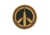 Maxpedition Peace Bullet Morale Patch, Arid, 1.5in x 1.5in, PCBTA