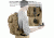 Maxpedition Tactical Gear Retractor Strap, Khaki, Medium RM2K